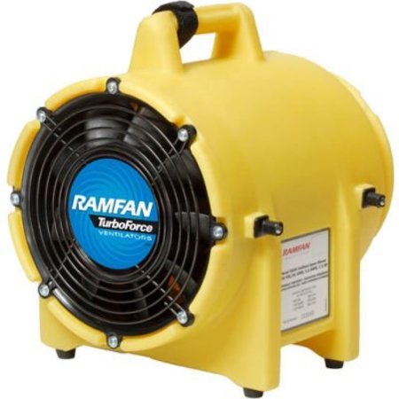 EURAMCO SAFETY Ramfan 8in Confined Space Blower Model UB20 1/3 HP 980 CFM ED7002